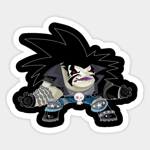 Lobo Sticker by vancamelot